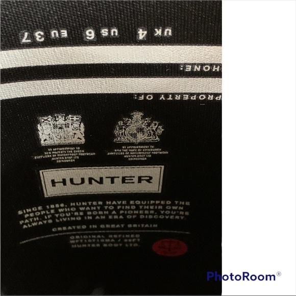 Hunter Boots Tall Matte Black - Picture 8 of 10